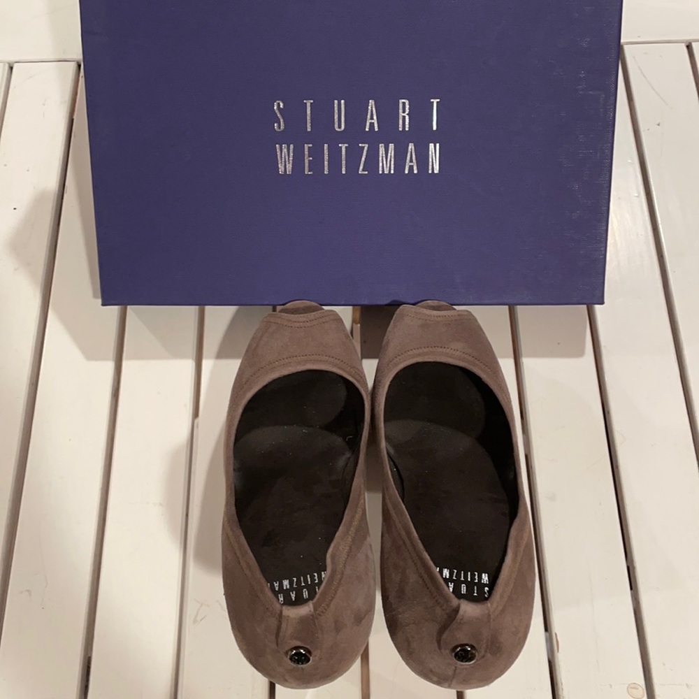 Stuart Weitzman suede high heel size 7